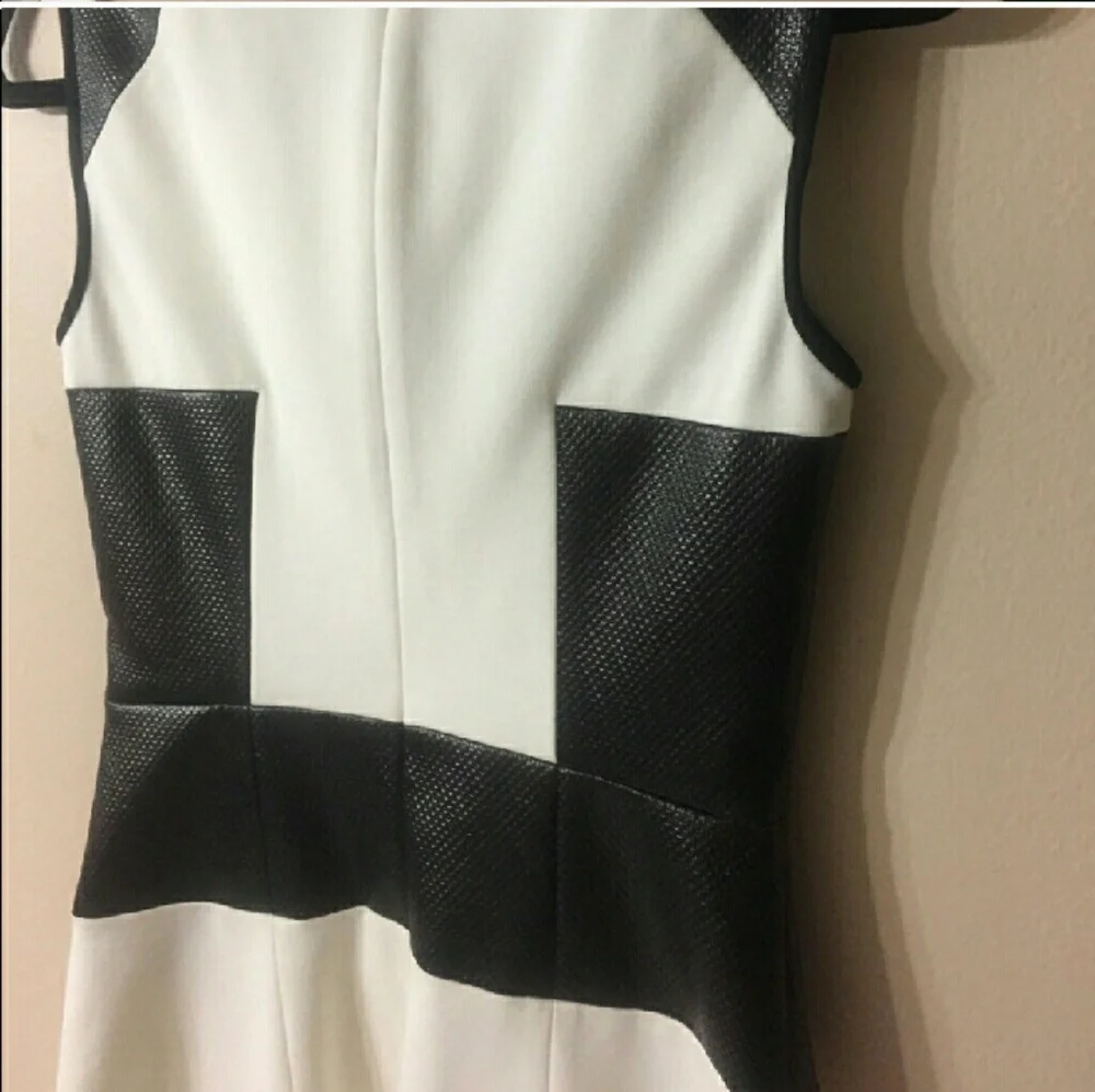 TIBI color blocked Ponte dress